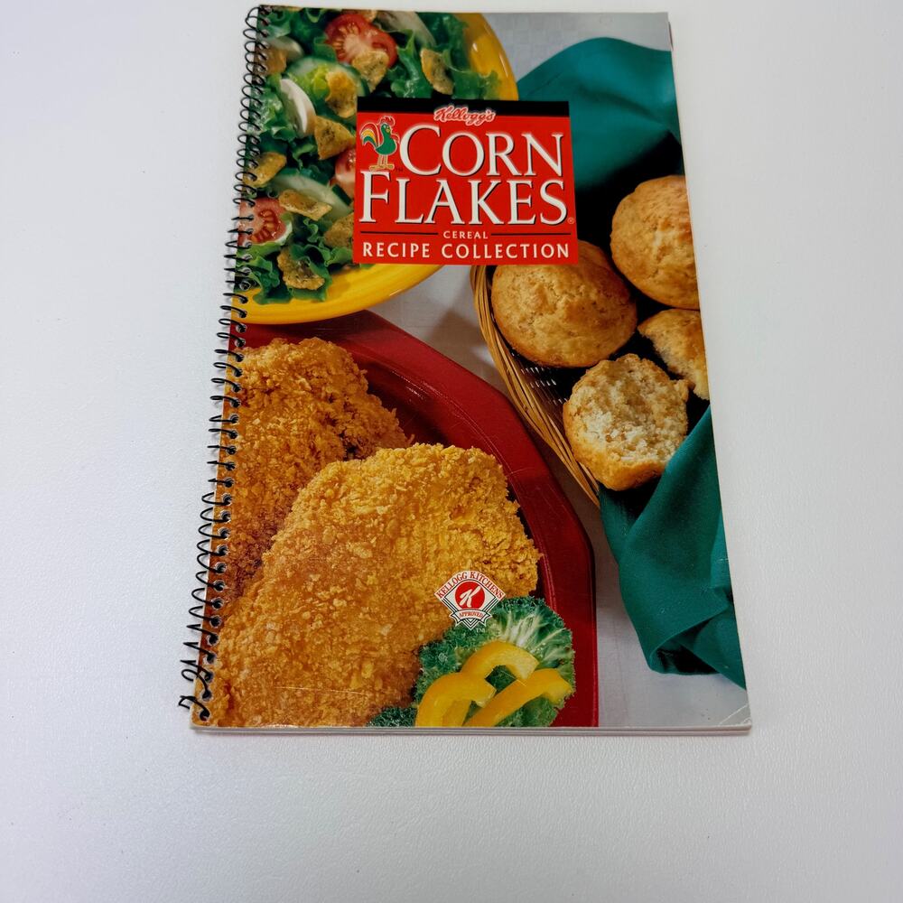 Kellogg's Corn Flakes Cereal Recipe Collection 1995 Color Photos Nice Condition‎ - Picture 12 of 12